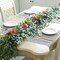 3 Strands Italian Ruscus Artificial Vines, 73" Silk Vine Garland with Green Leaves, Fake Hanging Plants Greenery Decor for Home, Bedroom, Wall, Party, Wedding Decoration